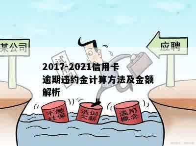 2017-2021信用卡逾期违约金计算方法及金额解析