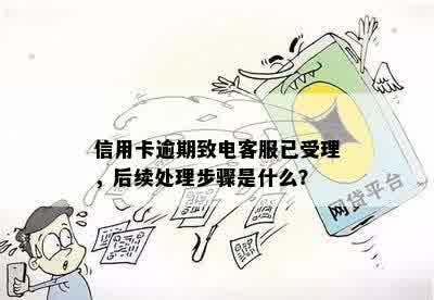 信用卡逾期致电客服已受理，后续处理步骤是什么？