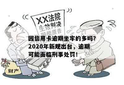 因信用卡逾期坐牢的多吗？2020年新规出台，逾期可能面临刑事处罚！