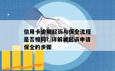 信用卡逾期起诉与保全流程是否相同？详解被起诉申请保全的步骤