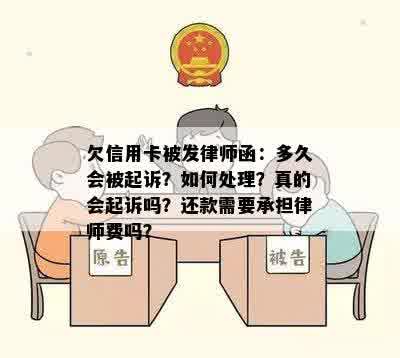 欠信用卡被发律师函：多久会被起诉？如何处理？真的会起诉吗？还款需要承担律师费吗？