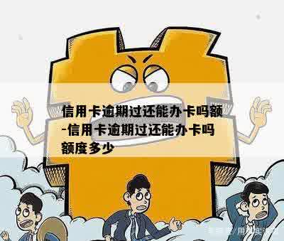 信用卡逾期过还能办卡吗额-信用卡逾期过还能办卡吗额度多少