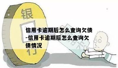 信用卡逾期后怎么查询欠债-信用卡逾期后怎么查询欠债情况