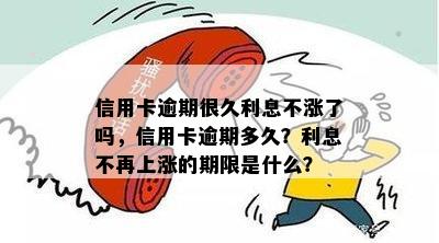 信用卡逾期很久利息不涨了吗，信用卡逾期多久？利息不再上涨的期限是什么？