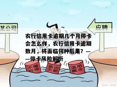 农行信用卡逾期几个月停卡会怎么样，农行信用卡逾期数月，将面临何种后果？——停卡风险解析