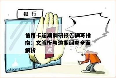 信用卡逾期调研报告撰写指南：文解析与逾期调查全面解析