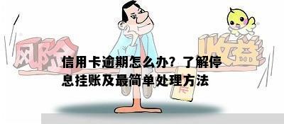 信用卡逾期怎么办？了解停息挂账及最简单处理方法