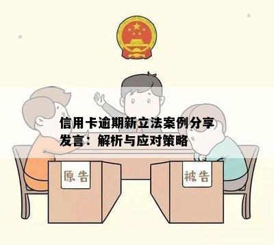 信用卡逾期新立法案例分享发言：解析与应对策略