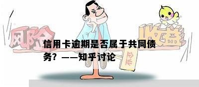 信用卡逾期是否属于共同债务？——知乎讨论