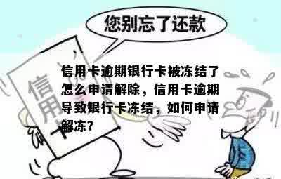 信用卡逾期银行卡被冻结了怎么申请解除，信用卡逾期导致银行卡冻结，如何申请解冻？