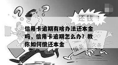 信用卡逾期有啥办法还本金吗，信用卡逾期怎么办？教你如何偿还本金