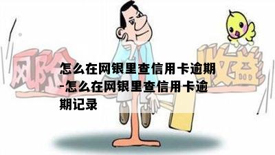 怎么在网银里查信用卡逾期-怎么在网银里查信用卡逾期记录