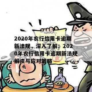 2020年农行信用卡逾期新法规，深入了解：2020年农行信用卡逾期新法规解读与应对策略