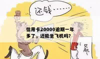 信用卡20000逾期一年多了，还能坐飞机吗？