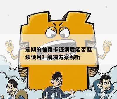 逾期的信用卡还清后能否继续使用？解决方案解析