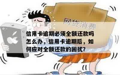 信用卡逾期必须全额还款吗怎么办，信用卡逾期后，如何应对全额还款的困扰？