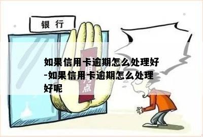 如果信用卡逾期怎么处理好-如果信用卡逾期怎么处理好呢