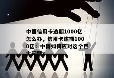 中国信用卡逾期1000亿怎么办，信用卡逾期1000亿：中国如何应对这个巨大问题？