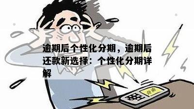 逾期后个性化分期，逾期后还款新选择：个性化分期详解