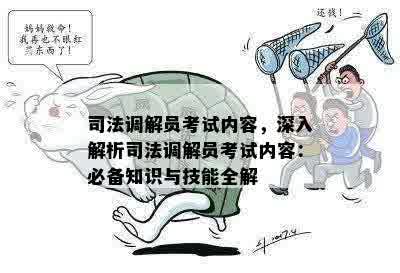 司法调解员考试内容，深入解析司法调解员考试内容：必备知识与技能全解