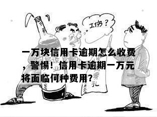 一万块信用卡逾期怎么收费，警惕！信用卡逾期一万元将面临何种费用？