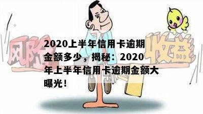 2020上半年信用卡逾期金额多少，揭秘：2020年上半年信用卡逾期金额大曝光！