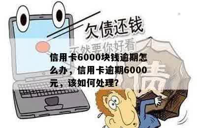 信用卡6000块钱逾期怎么办，信用卡逾期6000元，该如何处理？