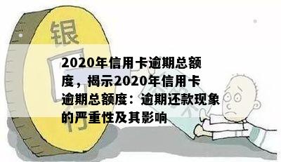 2020年信用卡逾期总额度，揭示2020年信用卡逾期总额度：逾期还款现象的严重性及其影响