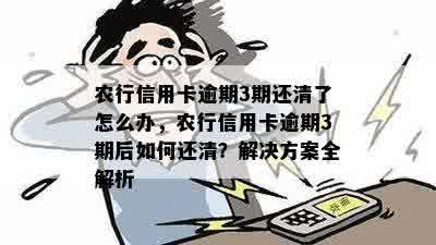 农行信用卡逾期3期还清了怎么办，农行信用卡逾期3期后如何还清？解决方案全解析