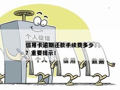 信用卡逾期还款手续费多少？重要提示！