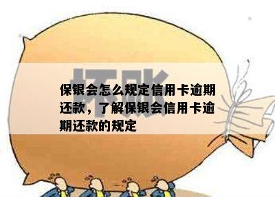 保银会怎么规定信用卡逾期还款，了解保银会信用卡逾期还款的规定