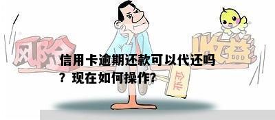 信用卡逾期还款可以代还吗？现在如何操作？