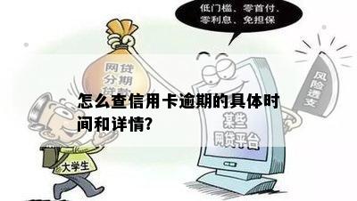 怎么查信用卡逾期的具体时间和详情？