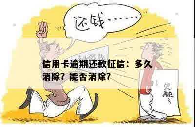 信用卡逾期还款征信：多久消除？能否消除？