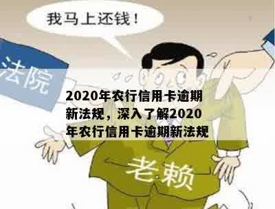 2020年农行信用卡逾期新法规，深入了解2020年农行信用卡逾期新法规