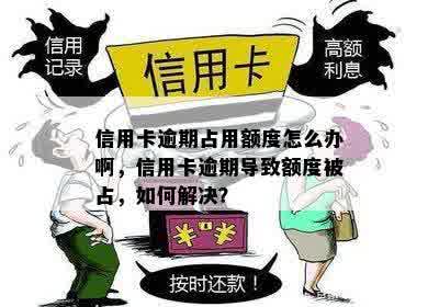 信用卡逾期占用额度怎么办啊，信用卡逾期导致额度被占，如何解决？