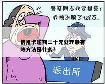 信用卡逾期二十元处理最有效方法是什么？