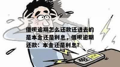 借呗逾期怎么还款还进去的是本金还是利息，借呗逾期还款：本金还是利息？