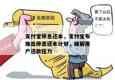 支付宝停息还本，支付宝布推出停息还本计划，缓解用户还款压力