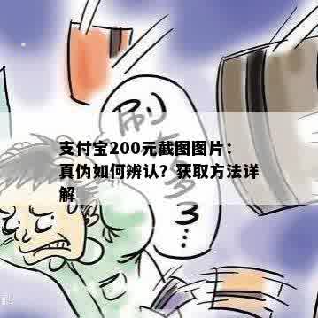 支付宝200元截图图片：真伪如何辨认？获取方法详解