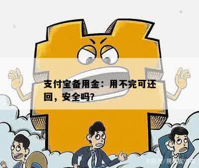 支付宝备用金：用不完可还回，安全吗？