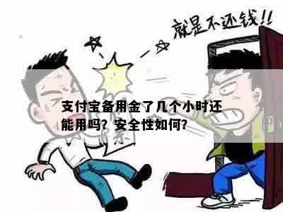 支付宝备用金了几个小时还能用吗？安全性如何？