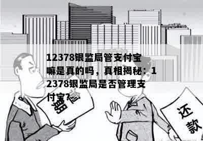 12378银监局管支付宝嘛是真的吗，真相揭秘：12378银监局是否管理支付宝？