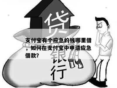 支付宝有个应急的钱哪里借，如何在支付宝中申请应急借款？