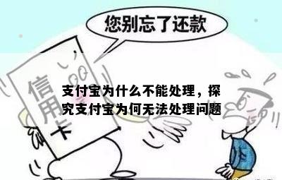 支付宝为什么不能处理，探究支付宝为何无法处理问题