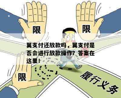 翼支付还放款吗，翼支付是否会进行放款操作？答案在这里！