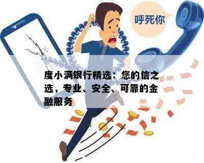 度小满银行精选：您的信之选，专业、安全、可靠的金融服务