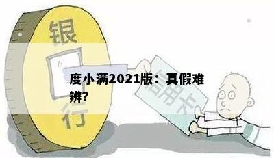 度小满2021版：真假难辨？