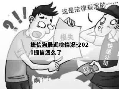 捷信狗最近啥情况-2021捷信怎么了