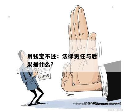 用钱宝不还：法律责任与后果是什么？